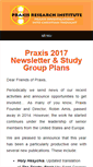Mobile Screenshot of praxisresearch.net