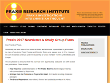 Tablet Screenshot of praxisresearch.net